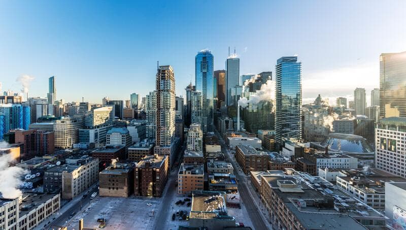 Toronto city view